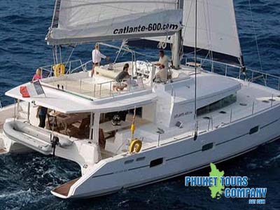 Catamaran Private Racha Island Coral Island Tour 30 - 40 Pax