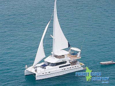 Catamaran Private Racha Island Coral Island Tour 30 - 40 Pax