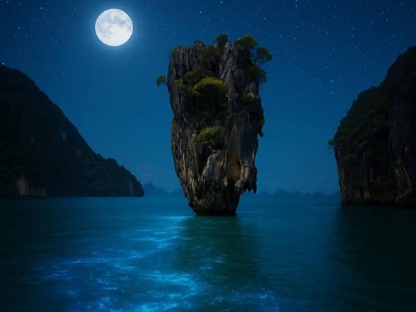 James Bond Island by Big Boat Sunset Plankton Tour